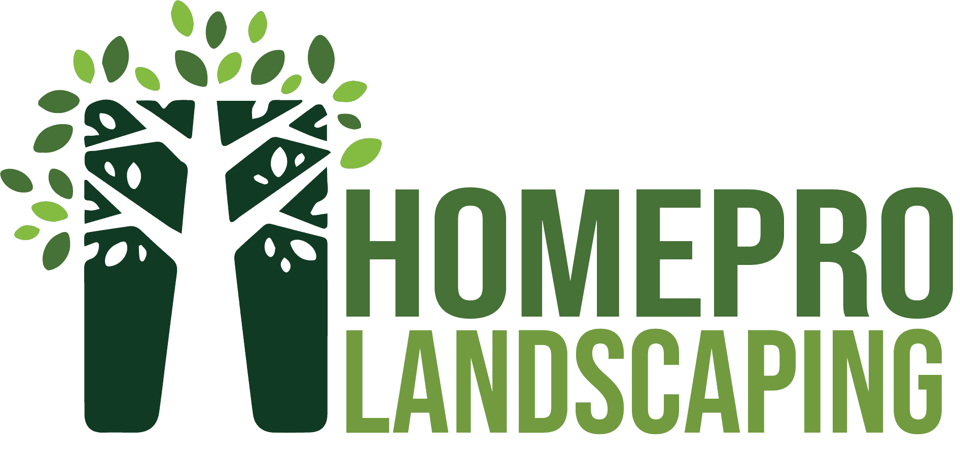 HomePro Landscaping Branding